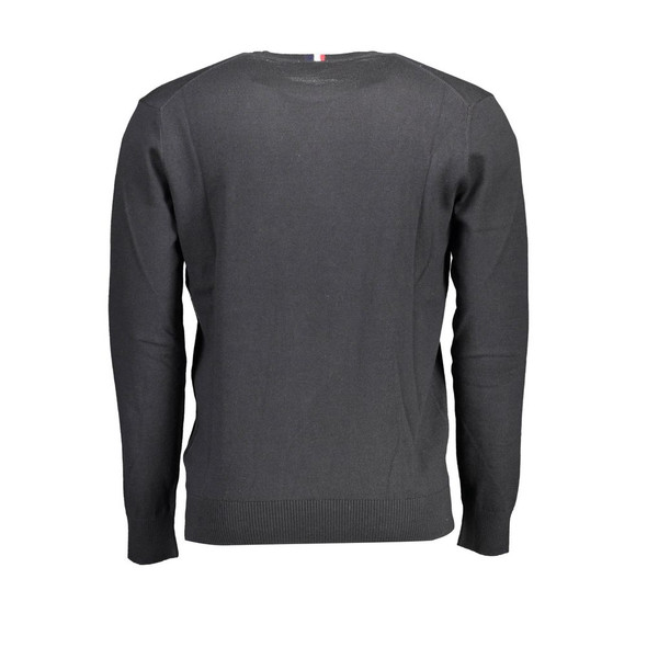 Black Cotton Sweater US-16899 Black Cotton Sweater US-16899