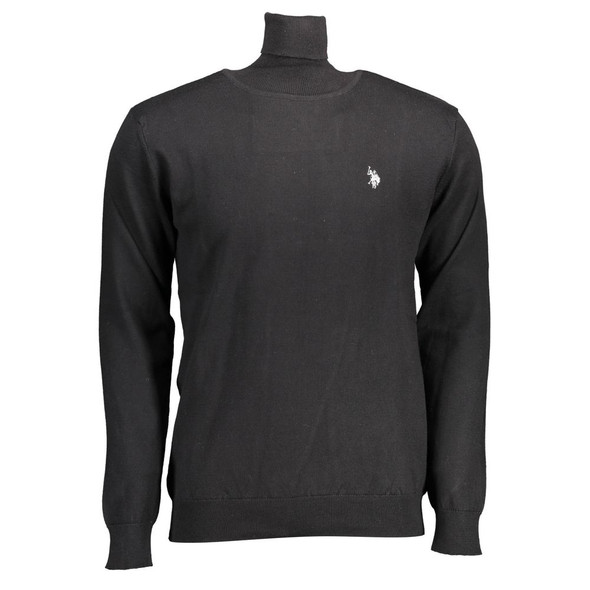 Black Cotton Sweater US-16901 Black Cotton Sweater US-16901