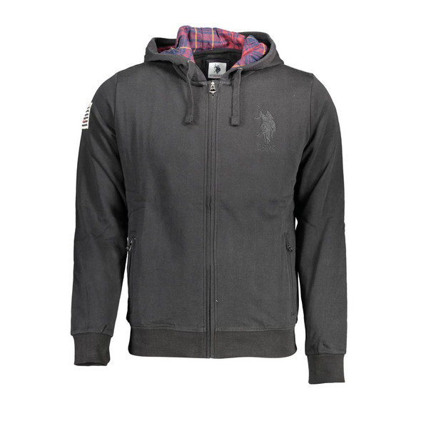 Black Cotton Sweater US-16909 Black Cotton Sweater US-16909