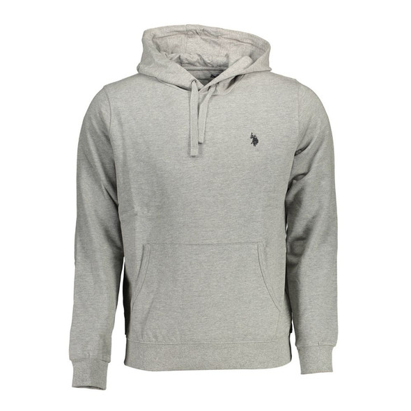 Gray Cotton Sweater US-16921 Gray Cotton Sweater US-16921