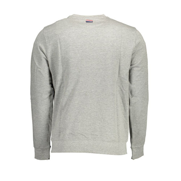 Gray Cotton Sweater US-16923 Gray Cotton Sweater US-16923
