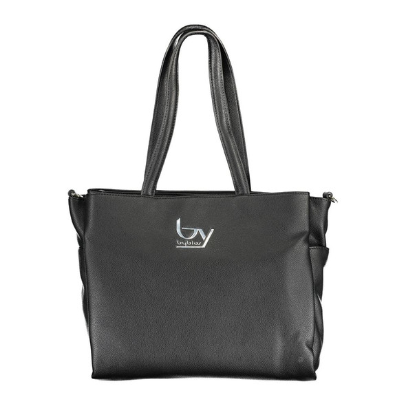 BYBLOS Black Polyethylene Handbag BY-17015 BYBLOS Black Polyethylene Handbag BY-17015