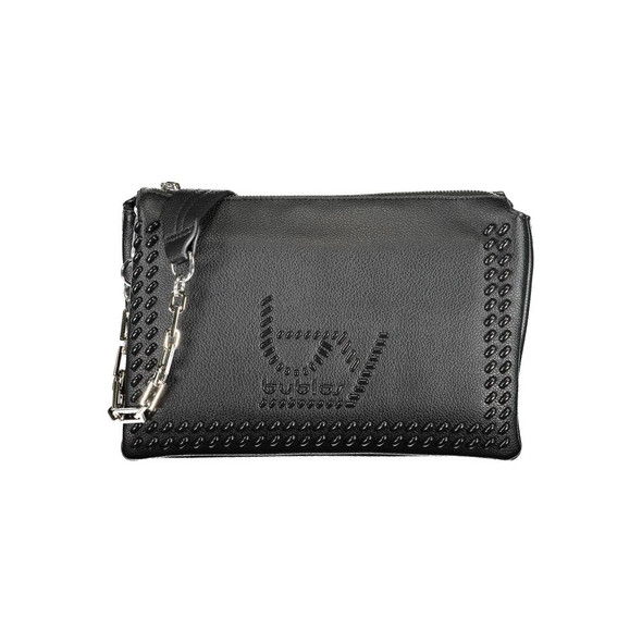 BYBLOS Black Polyethylene Handbag BY-17020 BYBLOS Black Polyethylene Handbag BY-17020