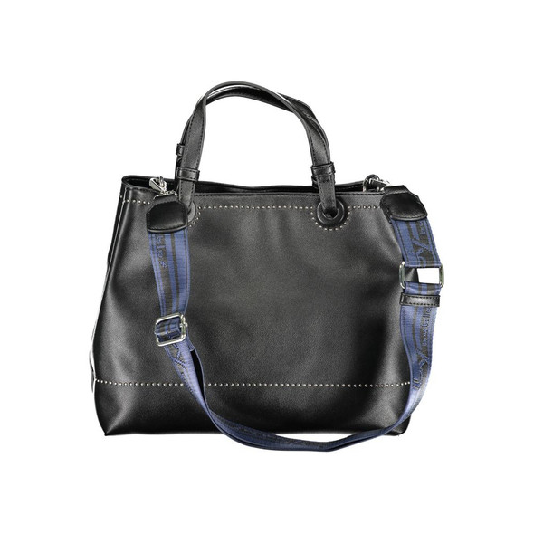 BYBLOS Black Polyethylene Handbag BY-17022 BYBLOS Black Polyethylene Handbag BY-17022