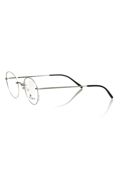 "Silver Metallic Unisex Eyeglass Frame" "Silver Metallic Unisex Eyeglass Frame"