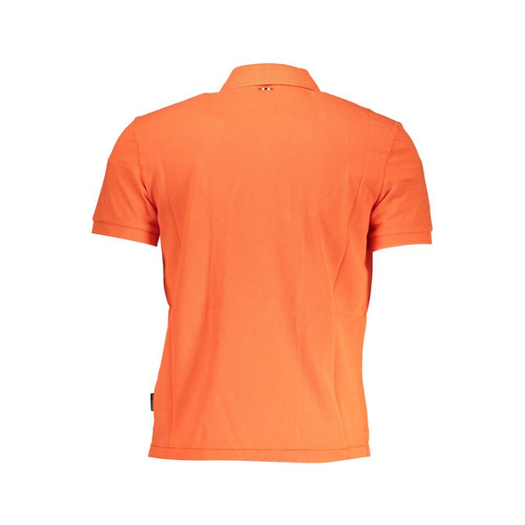 Napapijri Red Cotton Polo Shirt Napapijri Red Cotton Polo Shirt