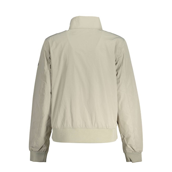 North Sails Gray Polyester Jackets & Coat North Sails Gray Polyester Jackets & Coat