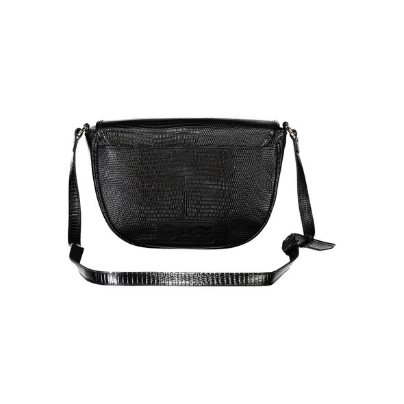 La Martina Black Polyethylene Handbag LA-20562 La Martina Black Polyethylene Handbag LA-20562