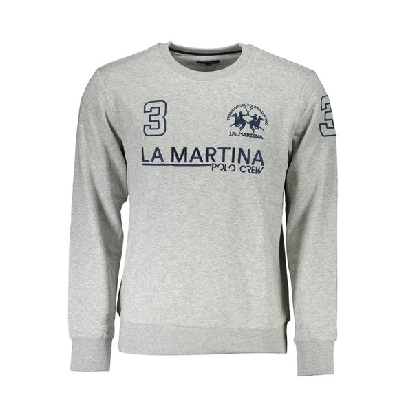 Gray Cotton Sweater LA-21503 Gray Cotton Sweater LA-21503