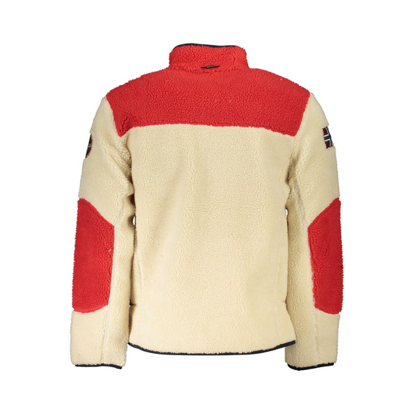 Napapijri White Polyester Jacket NA-21695 Napapijri White Polyester Jacket NA-21695