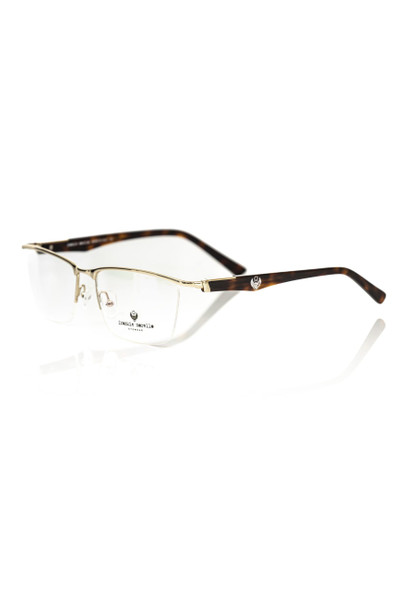 Frankie Morello Gold Metallic Unisex Frame FR-22140 Frankie Morello Gold Metallic Unisex Frame FR-22140