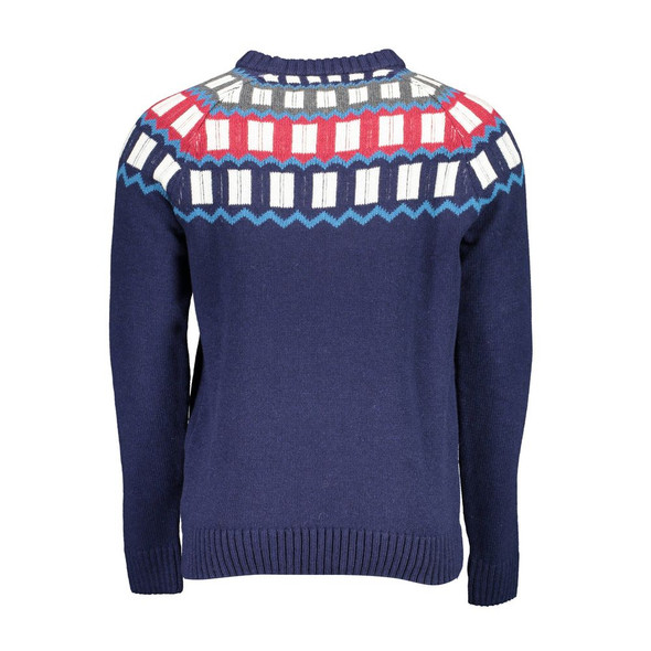 Gant Blue Wool Sweater GA-24042 Gant Blue Wool Sweater GA-24042