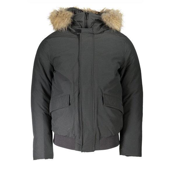 Woolrich Gray Cotton Jacket WO-24341 Woolrich Gray Cotton Jacket WO-24341