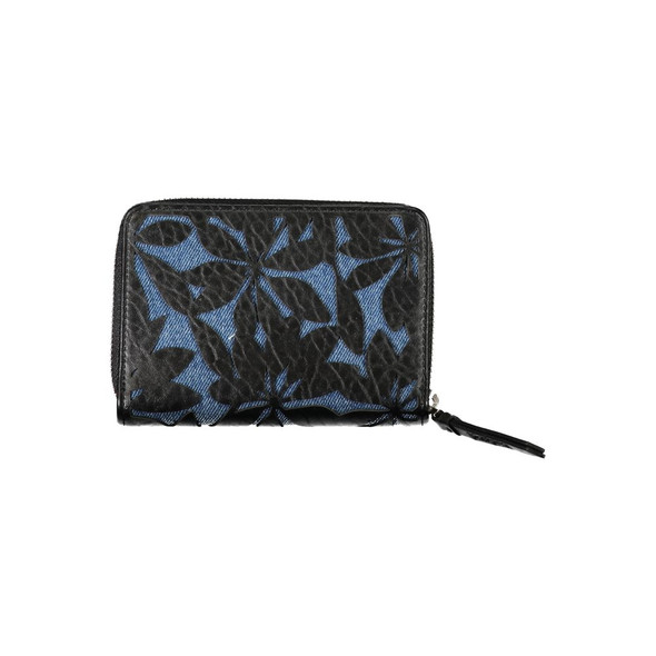 Desigual Black Polyethylene Wallet Desigual Black Polyethylene Wallet