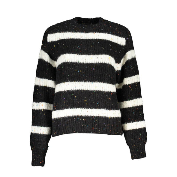 Black Polyester Sweater DE-24896 Black Polyester Sweater DE-24896