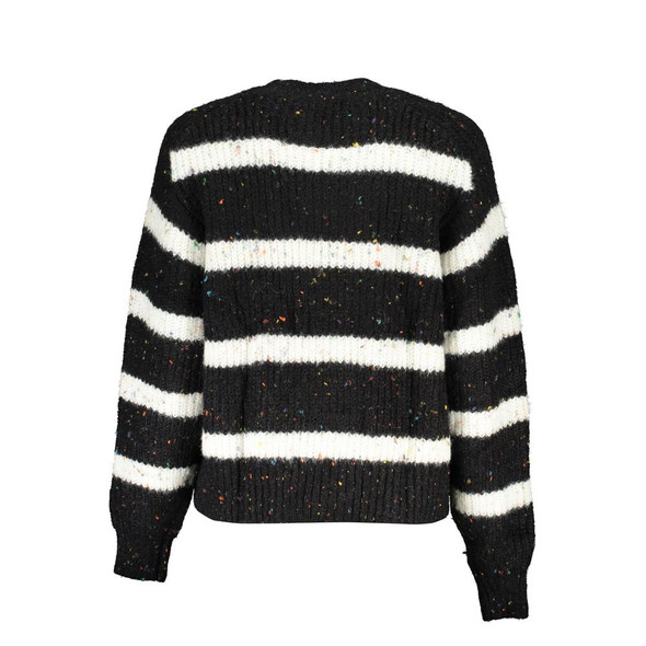 Black Polyester Sweater DE-24896 Black Polyester Sweater DE-24896
