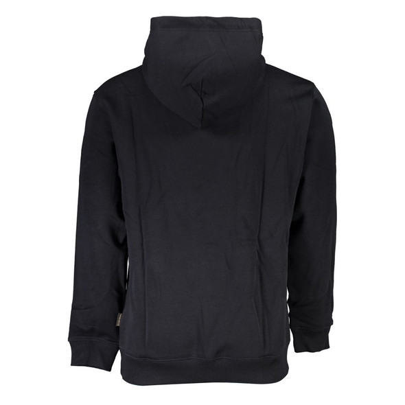 Napapijri Black Cotton Sweater NA-25319 Napapijri Black Cotton Sweater NA-25319