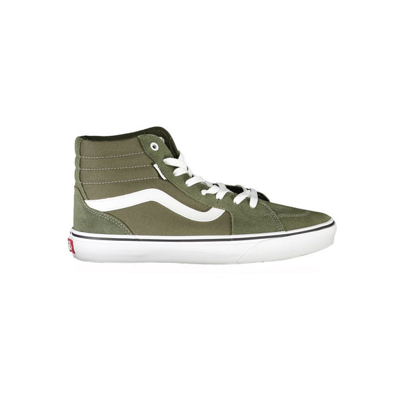 Vans Green Polyester Sneaker Vans Green Polyester Sneaker