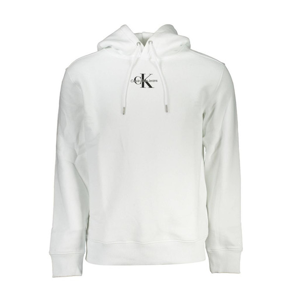 White Cotton Sweater CA-26246 White Cotton Sweater CA-26246