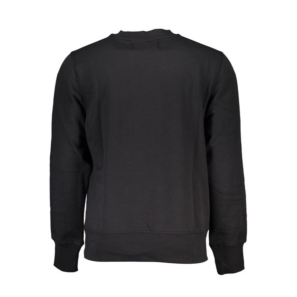 Black Cotton Sweater CA-26297 Black Cotton Sweater CA-26297