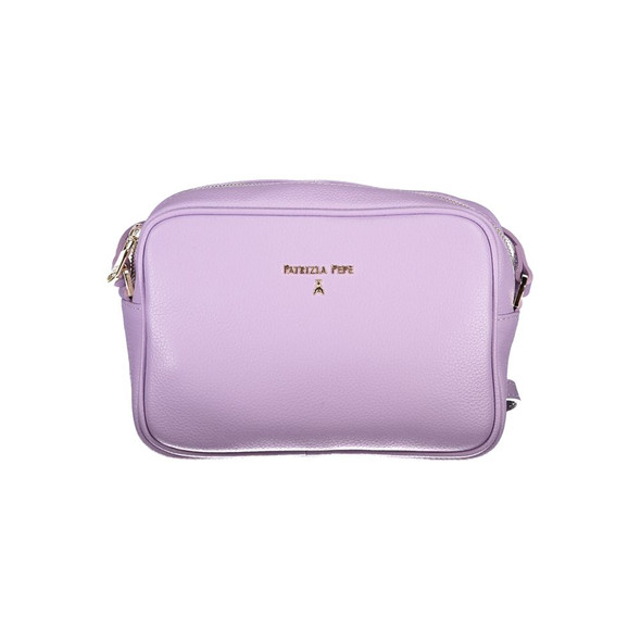 Patrizia Pepe Purple Polyethylene Handbag PA-26478 Patrizia Pepe Purple Polyethylene Handbag PA-26478