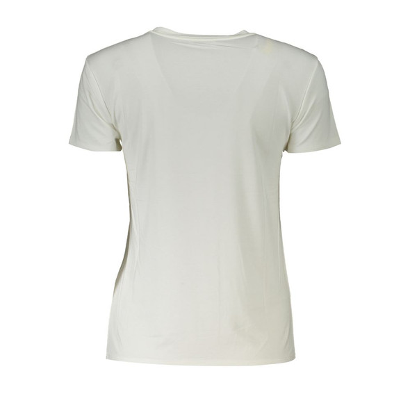 White Elastane Tops & T-Shirt PA-28355 White Elastane Tops & T-Shirt PA-28355
