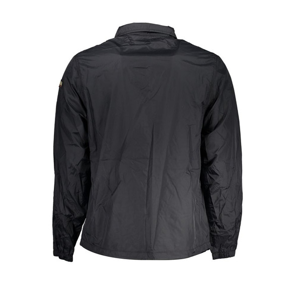 Napapijri Black Polyester Jacket Napapijri Black Polyester Jacket