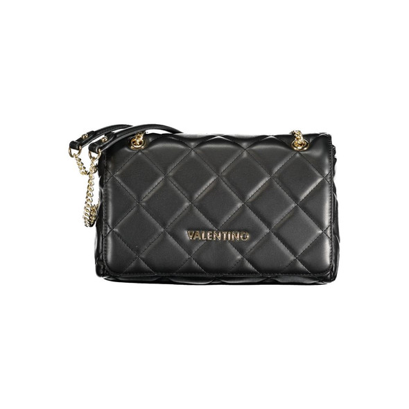 Mario Valentino Black Polyethylene Handbag VA-30002 Mario Valentino Black Polyethylene Handbag VA-30002