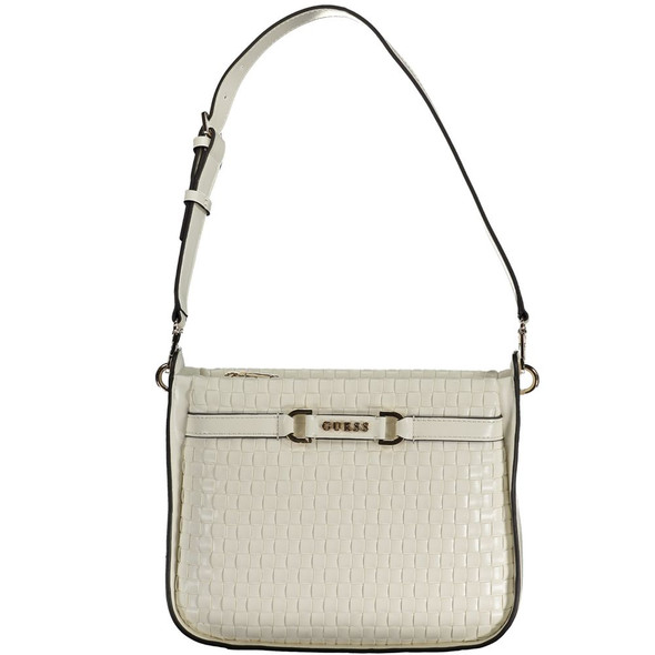 Guess Jeans White Polyethylene Handbag Guess Jeans White Polyethylene Handbag