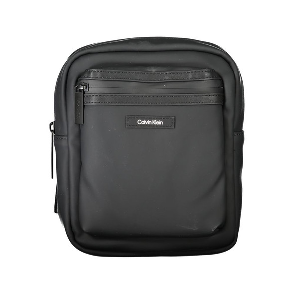 Calvin Klein Black Polyester Shoulder Bag CA-33654 Calvin Klein Black Polyester Shoulder Bag CA-33654