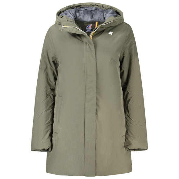 K-WAY Green Polyamide Jackets & Coat K-WAY Green Polyamide Jackets & Coat
