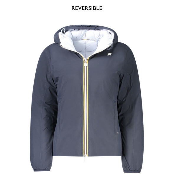 K-WAY Blue Polyamide Jackets & Coat KW-34140 K-WAY Blue Polyamide Jackets & Coat KW-34140