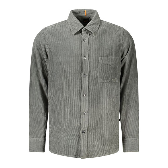 Green Cotton Shirt BO-34546 Green Cotton Shirt BO-34546