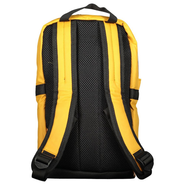 K-WAY Yellow Polyamide Backpack K-WAY Yellow Polyamide Backpack