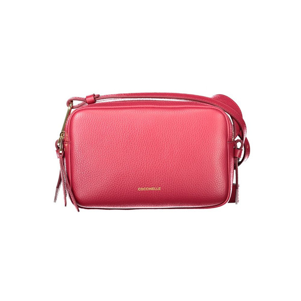 Red Leather Handbag CO-35340 Red Leather Handbag CO-35340