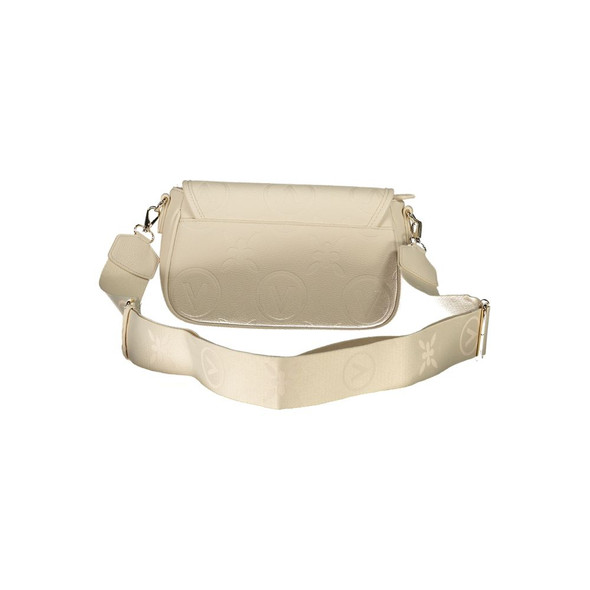 Mario Valentino Beige Polyethylene Handbag VA-36093 Mario Valentino Beige Polyethylene Handbag VA-36093