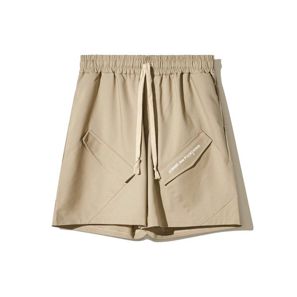 Comme Des Fuckdown Beige Cotton Short CO-15827 Comme Des Fuckdown Beige Cotton Short CO-15827