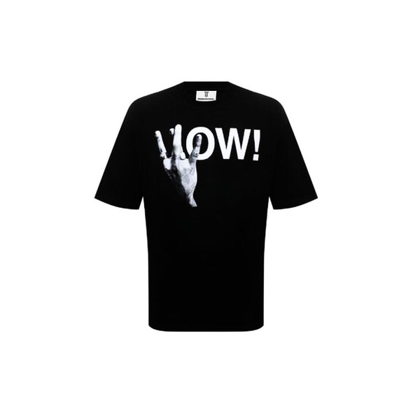 Diego Venturino Black Cotton T-Shirt DI-15828 Diego Venturino Black Cotton T-Shirt DI-15828