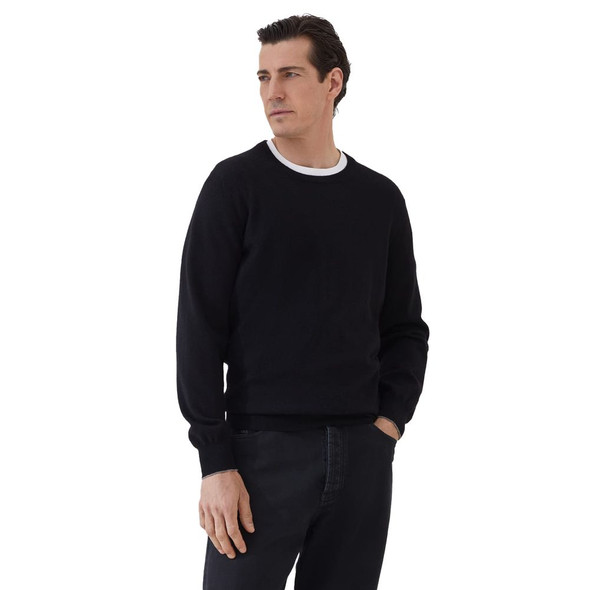 Brunello Cucinelli Black Cashmere Sweater Brunello Cucinelli Black Cashmere Sweater