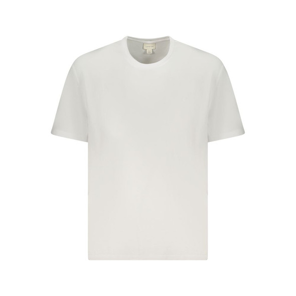 Calvin Klein White Cotton Men T-Shirt CA-39295 Calvin Klein White Cotton Men T-Shirt CA-39295