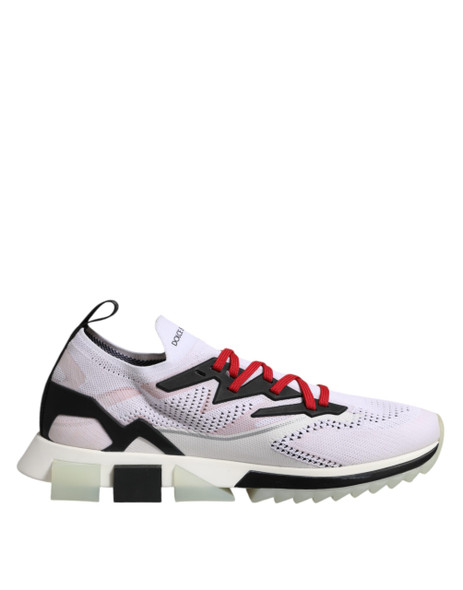 Dolce & Gabbana White SORRENTO Sport Stretch Sneakers Shoes Dolce & Gabbana White SORRENTO Sport Stretch Sneakers Shoes