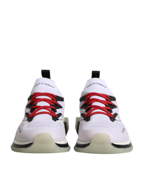 Dolce & Gabbana White SORRENTO Sport Stretch Sneakers Shoes Dolce & Gabbana White SORRENTO Sport Stretch Sneakers Shoes
