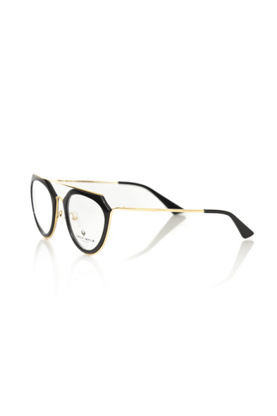 Frankie Morello Black Acetate Women Frame FR-22099 Frankie Morello Black Acetate Women Frame FR-22099