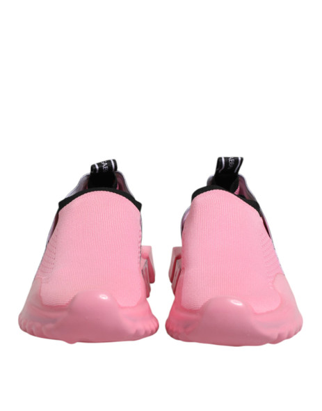 Dolce & Gabbana Pink Sorrento Low Top Women Sneakers Shoes Dolce & Gabbana Pink Sorrento Low Top Women Sneakers Shoes