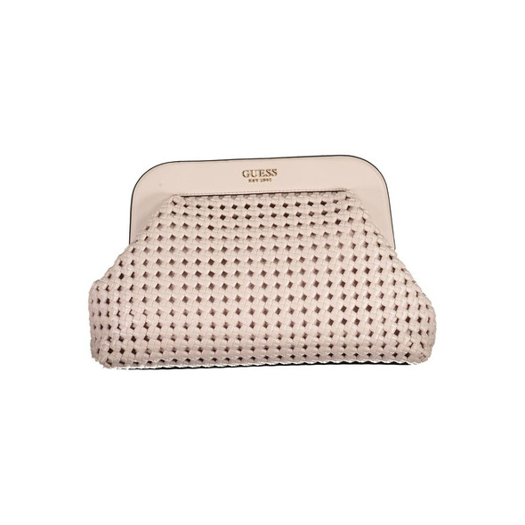 Guess Jeans Pink Polyethylene Handbag GU-37538 Guess Jeans Pink Polyethylene Handbag GU-37538