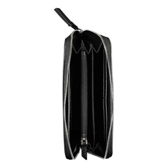 Calvin Klein Black Polyethylene Wallet CA-38237 Calvin Klein Black Polyethylene Wallet CA-38237