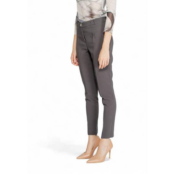 Rinascimento Gray Polyester Pant Rinascimento Gray Polyester Pant