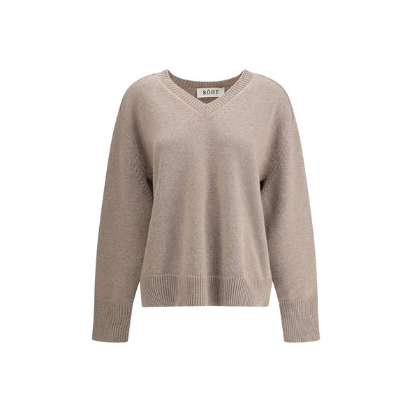 Rohe V-neck Wool Jumper Rohe V-neck Wool Jumper