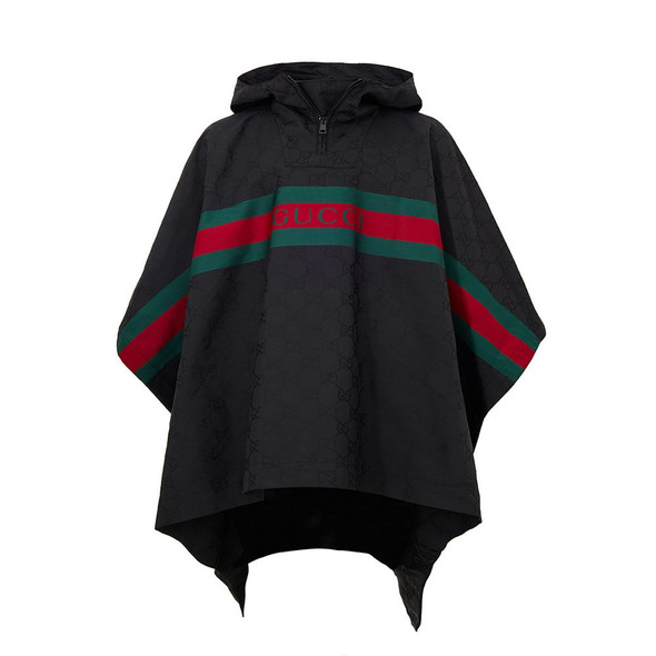 Gucci Black Polyester Trench Coat Gucci Black Polyester Trench Coat