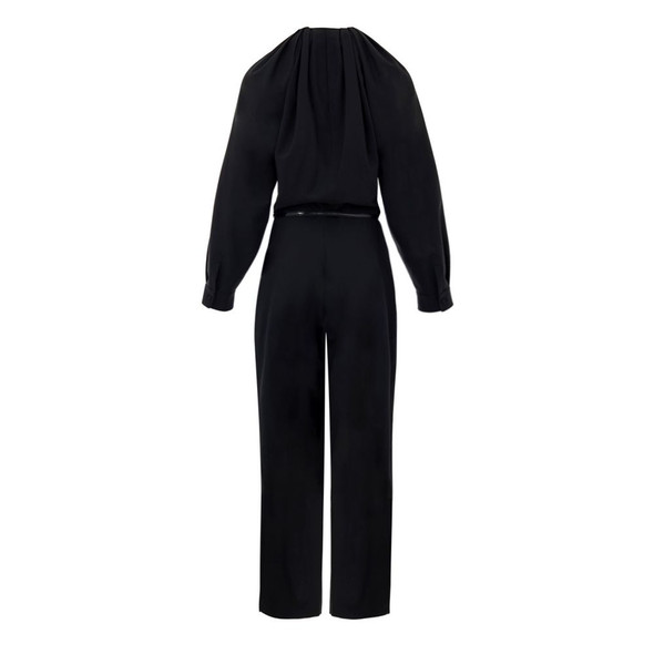 Gucci Black Wool Jumpsuit Gucci Black Wool Jumpsuit